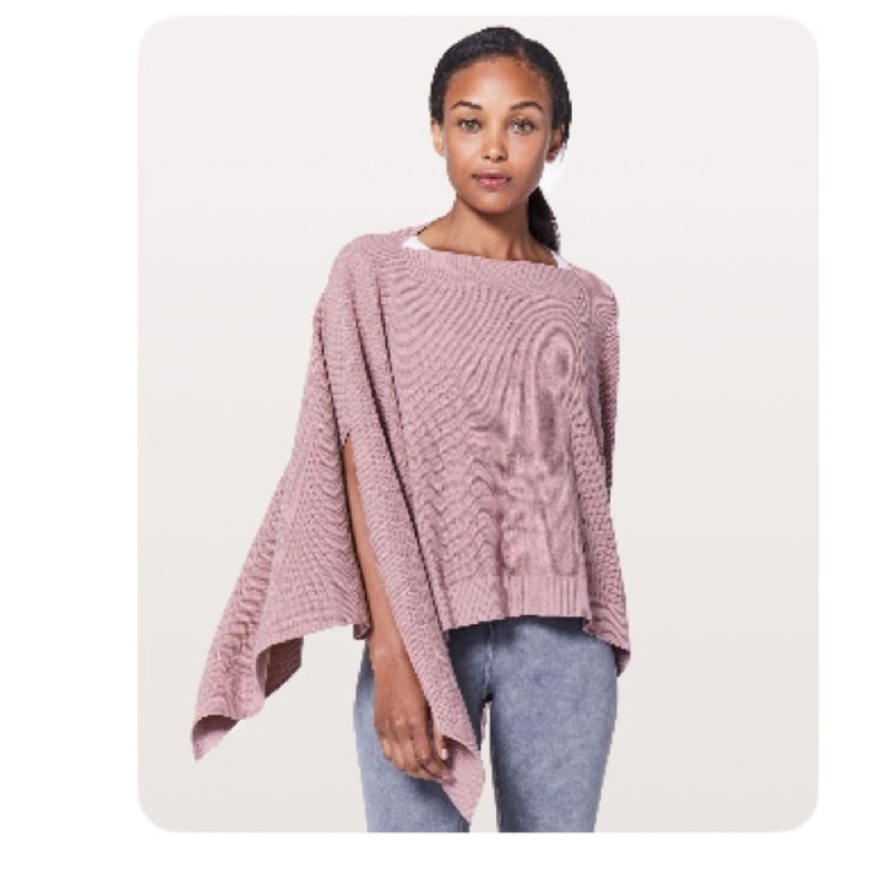 Lululemon- Forward flow cape.